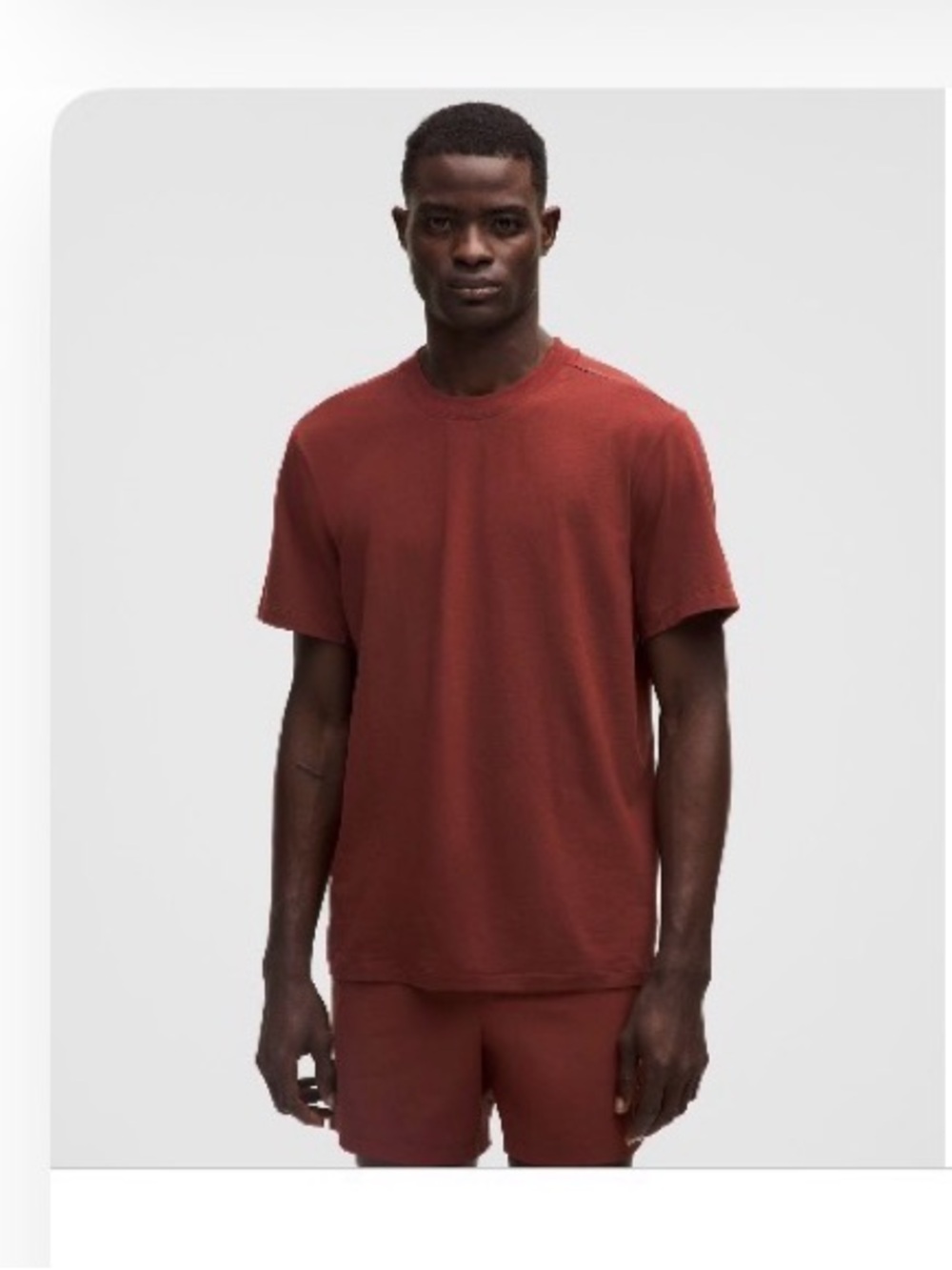 NWT Men’s Lululemon Zeroed In Shirt Size Large - Rockwood color